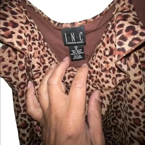 INC. ANIMAL PRINT TANK TOP - Picture 2 of 4